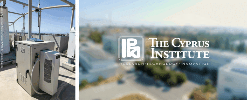 CIMEL CE376 Lidar at the Cyprus Institute